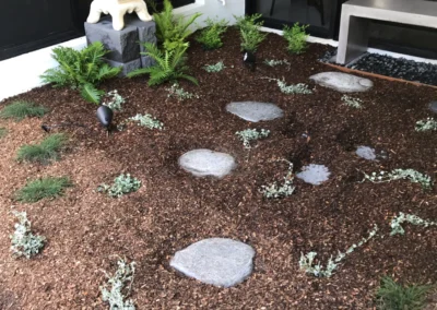 Brookwater – Small Zen garden landscape upgrade